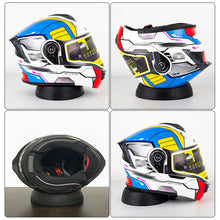 Load image into Gallery viewer, PU Motorcycle Helmet Stand Doughnut Helmet Support Protective Pad for Motorcycle Snowmobile Skateboarding Scooter Helmet