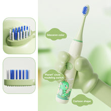 Load image into Gallery viewer, Sonic Soft Hair Children Electric Toothbrush Long Endurance Anti-tooth Cavity USB Charging Automatic Waterproof Oral Care Cartoon Baby Boy Girls Gift