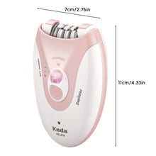 Load image into Gallery viewer, Electric Hair Removal Device Portable Home Epilator for Women Man Hair Remover With Light For Armpits And Legs Body Hair Travel