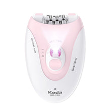 Load image into Gallery viewer, Electric Hair Removal Device Portable Home Epilator for Women Man Hair Remover With Light For Armpits And Legs Body Hair Travel