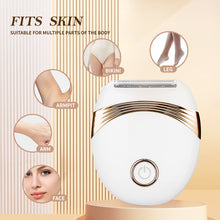 Load image into Gallery viewer, USB Charging/Battery Electric Hair Remover Shaver Painless Effective Full Body Bikini Privates Face Armpit Hair Arms Mini Portable Gift For Women