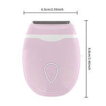 Load image into Gallery viewer, Portable Electric Epilator 3IN1 Three Knife Heads Battery Hair Removal Shaver Wet/Dry Underarms Bikinis Arms For Woman Lady Gift Personal Care