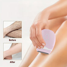 Load image into Gallery viewer, Portable Electric Epilator 3IN1 Three Knife Heads Battery Hair Removal Shaver Wet/Dry Underarms Bikinis Arms For Woman Lady Gift Personal Care