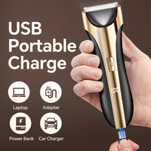 Load image into Gallery viewer, High-quality Private Clipper Designed for Men Electric Hair Clipper Men's Body Beard Hair trimmer Epilator USB Charging Razor Shaver
