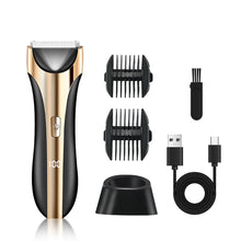 Load image into Gallery viewer, High-quality Private Clipper Designed for Men Electric Hair Clipper Men's Body Beard Hair trimmer Epilator USB Charging Razor Shaver