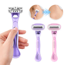 Load image into Gallery viewer, Manual Shaving Knife Women's Private Razor Armpit Bikini Body Hair Five-layer Hair Remover Shaving Knife Epilator Newbie Friendly