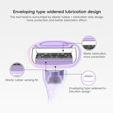 Load image into Gallery viewer, Manual Shaving Knife Women's Private Razor Armpit Bikini Body Hair Five-layer Hair Remover Shaving Knife Epilator Newbie Friendly