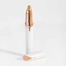 Load image into Gallery viewer, Electric Eyebrow Shaver Facial Hair Remover Portable Waterproof Lipstick Shaver Trimmer Hair Scraper Razors Nose Hair Trimming For Woman