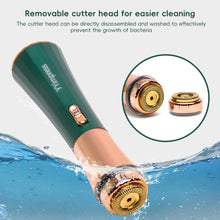 Load image into Gallery viewer, New Epilator Portable Electric Lipstick Shaped Shaver Women's Home Private Razor Facial Hair Removal for Women Epilator for Lips Chin Armpit Bikini