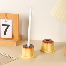Load image into Gallery viewer, Creative Pudding Pen Holder Cute Desktop for Girls Caramel Pudding Jelly Small Ornament Birsday Gift for Student Kids