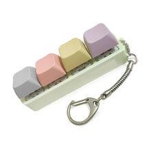 Load image into Gallery viewer, Button Keycap Fidget Keychain Pressable Keyboard Button Stress Relief Toy for Kids Adults Portable Gadget Creative Birthday Gift