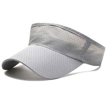 Load image into Gallery viewer, Breathable Mesh Summer Sun Hat for Men Women Adjustable Baseball Cap with Open Top Quick-Dry for Running Tennis Hiking Outdoor