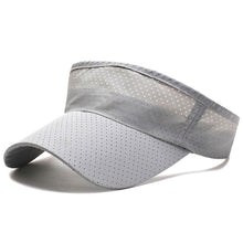 Load image into Gallery viewer, Breathable Mesh Summer Sun Hat for Men Women Adjustable Baseball Cap with Open Top Quick-Dry for Running Tennis Hiking Outdoor