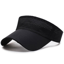 Load image into Gallery viewer, Breathable Mesh Summer Sun Hat for Men Women Adjustable Baseball Cap with Open Top Quick-Dry for Running Tennis Hiking Outdoor