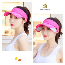 Load image into Gallery viewer, UV Protection Wide-Brim Baseball Cap with Adjustable Brim Open Top Design for Men Women Sun Hat for Outdoor Fishing Sports and Beach