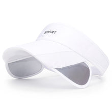 Load image into Gallery viewer, UV Protection Wide-Brim Baseball Cap with Adjustable Brim Open Top Design for Men Women Sun Hat for Outdoor Fishing Sports and Beach