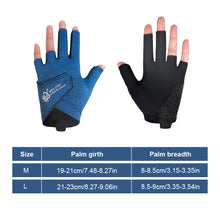 Load image into Gallery viewer, 1PC Professional Billiards Gloves With Anti-Slip Pads Breathable And Sweat-Wicking Snooker Gloves Self-Adhesive Cloth Fixed For Left Hand