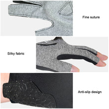 Load image into Gallery viewer, 1PC Professional Billiards Gloves With Anti-Slip Pads Breathable And Sweat-Wicking Snooker Gloves Self-Adhesive Cloth Fixed For Left Hand