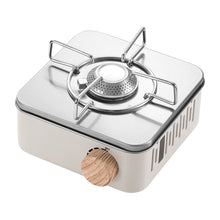 Load image into Gallery viewer, Outdoor Camping Butane Stove Used With Gas Canister Portable BBQ Cooking Stove Adjustable Fire Gear With Storage Bag