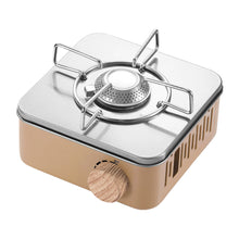 Load image into Gallery viewer, Outdoor Camping Butane Stove Used With Gas Canister Portable BBQ Cooking Stove Adjustable Fire Gear With Storage Bag
