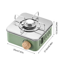 Load image into Gallery viewer, Outdoor Camping Butane Stove Used With Gas Canister Portable BBQ Cooking Stove Adjustable Fire Gear With Storage Bag