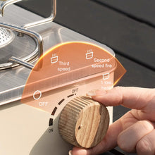 Load image into Gallery viewer, Outdoor Camping Butane Stove Used With Gas Canister Portable BBQ Cooking Stove Adjustable Fire Gear With Storage Bag
