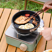 Load image into Gallery viewer, Outdoor Camping Butane Stove Used With Gas Canister Portable BBQ Cooking Stove Adjustable Fire Gear With Storage Bag