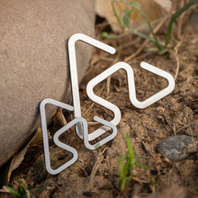 Load image into Gallery viewer, 1PC Outdoor Camping Stainless Steel Hooks Multi-Function Non-Slip Ultra-Light Triangular Hooks Camping Accessory