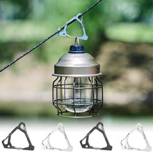 Load image into Gallery viewer, 1PC Outdoor Portable Stainless Steel Triangular Hook Multi-Functional Super Load-Bearing Keychain