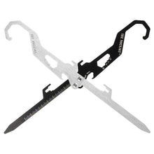Load image into Gallery viewer, Foldable Swan-Shaped Mosquito Coil Ground Stake Multifunctional Outdoor Camping Stainless Steel Hook Bottle Opener Wrench Ruler