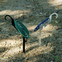Load image into Gallery viewer, Foldable Swan-Shaped Mosquito Coil Ground Stake Multifunctional Outdoor Camping Stainless Steel Hook Bottle Opener Wrench Ruler