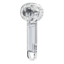 Load image into Gallery viewer, Transparent Cooling Fan With Retractable Buckle Desktop Turbo Fan Outdoor Handheld Fan USB Charging