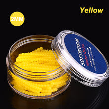 Load image into Gallery viewer, 1Box 2/3/4/5MM Suspended Beads For Teasing Fishing Strawberry Corn Scented TPR Lure Root Fishing Soft Bait For Upturned-Mouth Crucian Carp