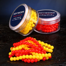 Load image into Gallery viewer, 1Box 2/3/4/5MM Suspended Beads For Teasing Fishing Strawberry Corn Scented TPR Lure Root Fishing Soft Bait For Upturned-Mouth Crucian Carp