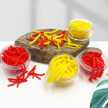 Load image into Gallery viewer, 1Box 2/3/4/5MM Suspended Beads For Teasing Fishing Strawberry Corn Scented TPR Lure Root Fishing Soft Bait For Upturned-Mouth Crucian Carp
