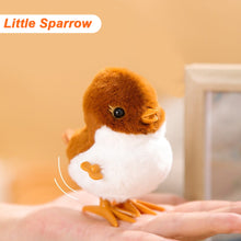 Load image into Gallery viewer, Plush Wind Up Chick Jumping Walking Hopping Cartoon Plush Chicken Clockwork Rabbit Walking Chicks Toys Baby Playing Toy