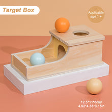 Load image into Gallery viewer, Montessori Wooden Toys Baby Coin Ball Busy Drum Color Shape Cognition Match Educational Training Sensory Toy Baby Teaching Aid Gifts