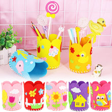 Load image into Gallery viewer, Kids DIY Craft Pencil Holder Educational Toys For Children Creative Handwork Pen Container Arts Crafts Toys Montessori Gift