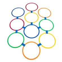 Load image into Gallery viewer, Plastic Outdoor Sport Toys Lattice Jump Ring Set Game Parent Child Interactive Early-education Teaching Aids Physical Training Toys