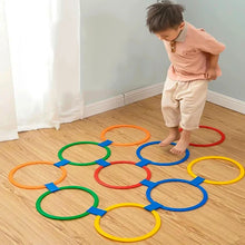 Load image into Gallery viewer, Plastic Outdoor Sport Toys Lattice Jump Ring Set Game Parent Child Interactive Early-education Teaching Aids Physical Training Toys