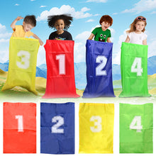 Load image into Gallery viewer, 4Pcs Outdoor Sports Props Kangaroo Jumping Bag Sack Race Games Parent-child Interactive Sense Training Kids Preschool Toys Gift
