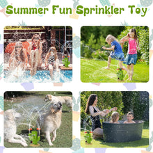 Load image into Gallery viewer, Garden Sprinkler Outdoor Water Spray Toy Backyard Garden Water Toys Summer Yard Cartoon Splash Sprinkler Baby Bath Toy for Kids
