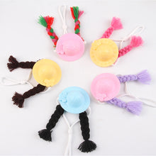 Load image into Gallery viewer, Pet Hamster Budgerigar Cockatiel Peony Parrot Bird Hat Funny Braid Hat Parrot Hat Small Animals Mini Hat Birds Toys
