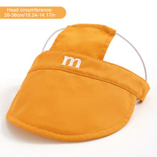 Load image into Gallery viewer, Spring Summer Pet Sun Hat for Cats and Dogs Breathable Fisherman Cap with Ear Holes Sun Protection and Shade for Outdoor Activities