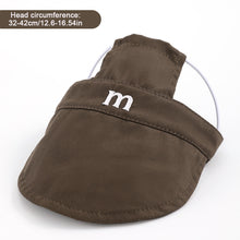 Load image into Gallery viewer, Spring Summer Pet Sun Hat for Cats and Dogs Breathable Fisherman Cap with Ear Holes Sun Protection and Shade for Outdoor Activities