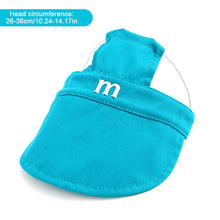 Load image into Gallery viewer, Spring Summer Pet Sun Hat for Cats and Dogs Breathable Fisherman Cap with Ear Holes Sun Protection and Shade for Outdoor Activities