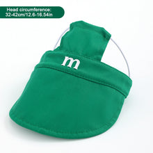 Load image into Gallery viewer, Spring Summer Pet Sun Hat for Cats and Dogs Breathable Fisherman Cap with Ear Holes Sun Protection and Shade for Outdoor Activities