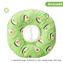 Load image into Gallery viewer, Pet Cat E-Collar Recovery Cone Protection Elizabeth Collar Adjustable Cotton Blends Collar Printed Elizabeth Circle for Cat