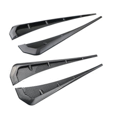 Load image into Gallery viewer, 2Pcs Universal Car Side Fender Vent Air Wing Cover Moulding Trim Spoiler Stickers Hood Intake ABS Sticker Decorative Accessorie