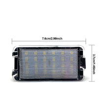 Load image into Gallery viewer, 1PC/2Pcs Car LED License Plate Lights Number Plate Lamp Replacement Canbus Error Free Car 12V Light For Seat Altea Ibiza 6L Arosa Cordoba MK1 MK2 Leon 1M Toledo III 2004-2009
